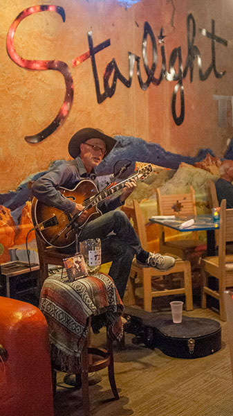 Singer at the Starlight Theatre.